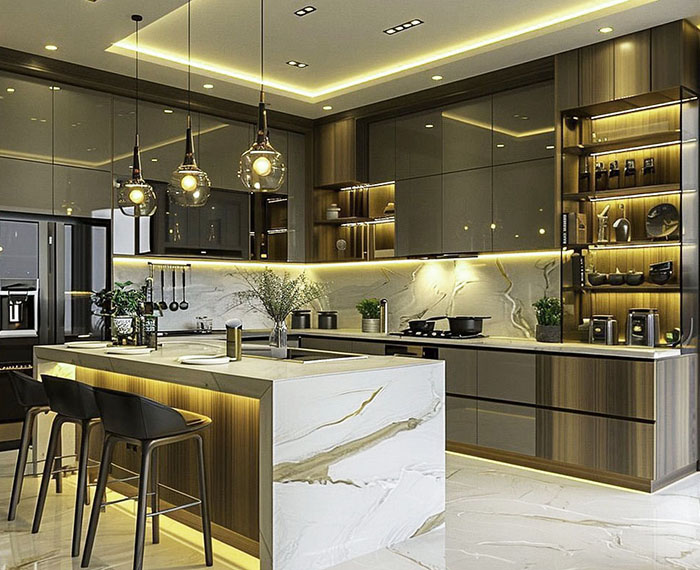 Thiết kế phòng bếp đẹp